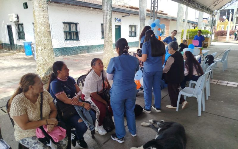Terapia Respiratoria semana de la salud El Peñol Visión de las Américas